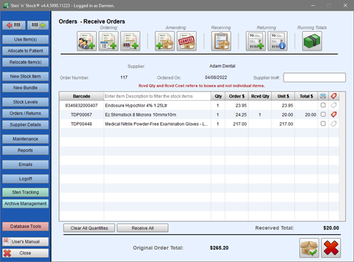 Stock Management